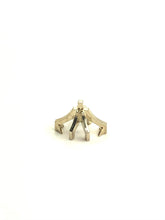 14K Yellow Gold Marque V-End W/Peg 1.0CT Sku#963-1.0