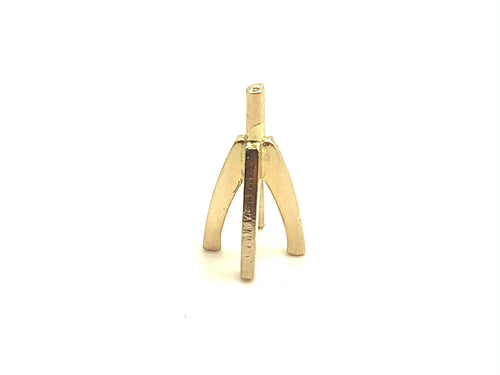 14K Yellow Gold Setting 4 H-W/Peg .25CT Sku#912-25