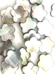 Mother Of Pearl Flower Shell, Morher Of Pearl Bead, Sku#M369