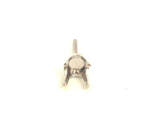 14k white gold light weight 4 prong .50ct sku#440-50
