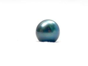 15.49mm AAA, Tahiti Pearl 100% natural color Tahitian pearl