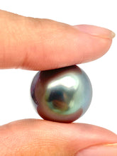 15.49mm AAA, Tahiti Pearl 100% natural color Tahitian pearl