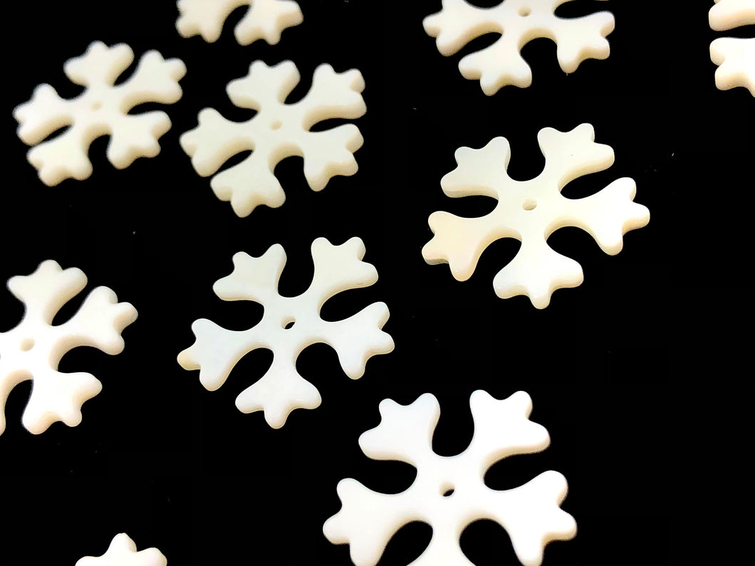 Mother Of Pearl Snowflake Sku#M419