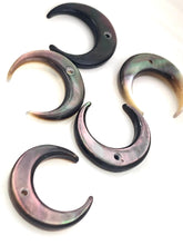 Tahitian Mother Of Pearl Crescent Moon