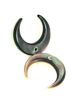 Tahitian Mother Of Pearl Crescent Moon