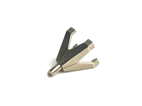 14K White Gold Light Weight Half Round Shanks Sku#SO38P-4.5