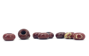 Natural Agate Jade Donut Beads, Sku#BG77