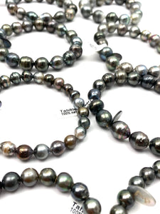 Tahitian pearl necklace, 100% natural, SKU# 1112