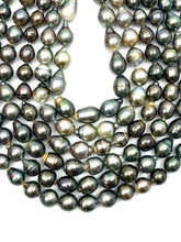 Tahitian pearls strand, 100% natural, SKU# 1114