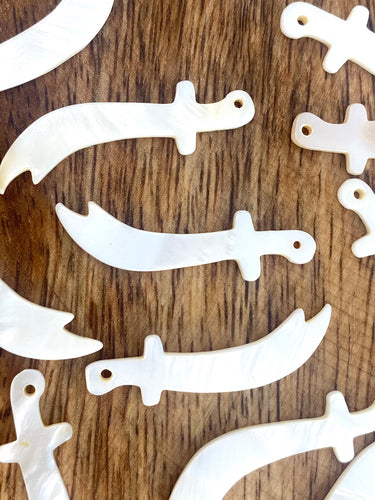 Mother Of Pearl Knife Shell, Sku#M353