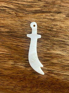 Mother Of Pearl Knife Shell, Sku#M353