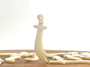 Mother Of Pearl Knife Shell, Sku#M353