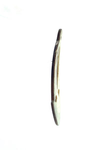 Black Tahitian Mother Of Pearl Boat Beads, Sku#M350
