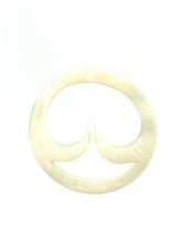 White South Sea Mother Of Pearl Beads, Sku#M612