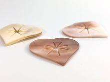 Stunning Mother Of Pearl Shining Heart Sku#M352