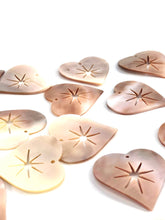 Stunning Mother Of Pearl Shining Heart Sku#M352