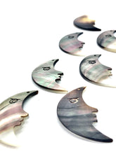 Black Tahitian Mother Of Pearl Moon Sku#M306