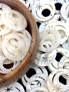 White South Sea Mother Of Pearl Shell Sku#M628