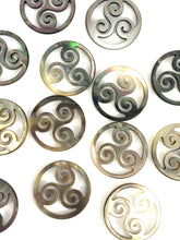 Tahitian Mother Of Pearl Beads, Sku#M529