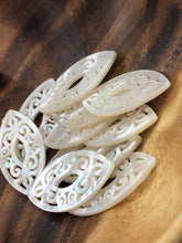 White South Sea Mother Of Pearl Beads Sku#M526
