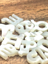 White South Sea Mother Of Pearl Horoscope Signs Sku#M231