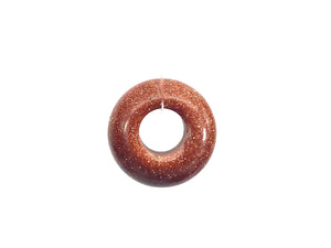 Man-made donut jade beads, Sku#BG44