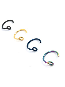 Stainless Steel Nose Rings Sku#NBR053