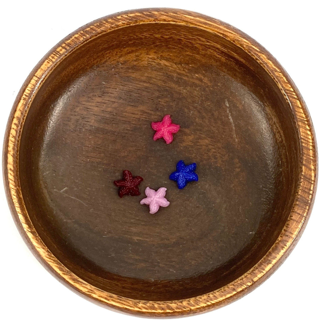 Mother Of Pearl Small Starfish Beads, Sku#M679