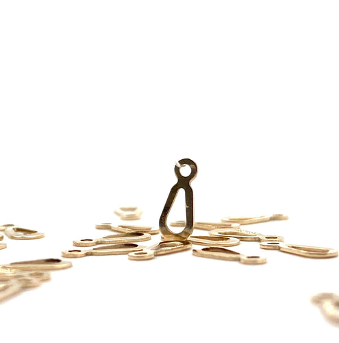14KGF tear drop tag, 14K gold fill, SKU# 4003765