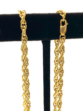 26” and 25 “14KGF double rope chain, 14K gold filled, SKU# 25 R