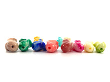 Mother Of Pearl Flower Beads, Sku#M684