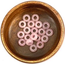 Dyed Pink Donut Jade Beads, Sku#BG82