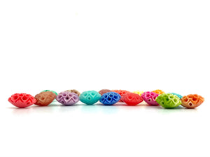 Mother Of Pearl Large Flower Beads, Sku#M440