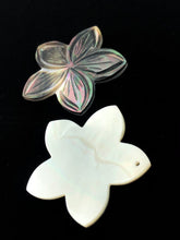 Black Tahitian Mother Of Pearl Plumeria Sku#M296
