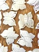 White South Sea Mother Of Pearl Butterfly, Sku#M300