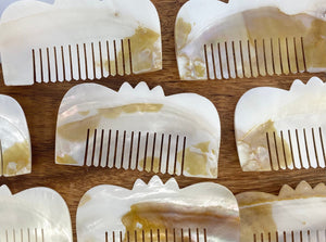 Mother Of Pearl Comb, Sku#190-2