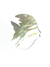 Tahitian Pearl Mother Of Pearl Fish Beads, Sku#M260