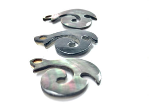 Black Tahitian Mother Of Pearl Shell Sku#M462