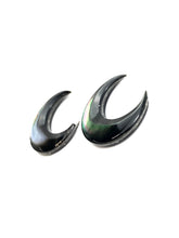 Black Tahitian Mother Of Pearl Crescent Moon Sku#M411