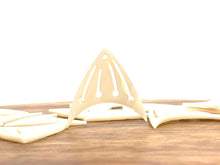 White South Sea Mother Of Pearl Beads, Sku#M614