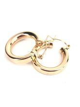 14KGF Hoop Earrings Sku#200 C-1
