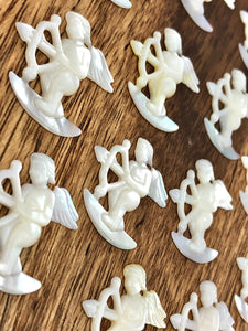 White South Sea Mother Of Pearl Angel Sku#M609