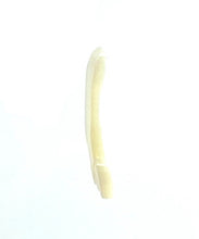 White South Sea Mother Of Pearl Foot Print Bead, Sku#M464
