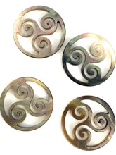 Tahitian Mother Of Pearl Beads, Sku#M529