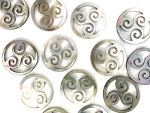 Tahitian Mother Of Pearl Beads, Sku#M529