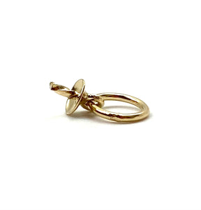 14KGF pearl bail w/ jump ring, SKU# 4005381DH