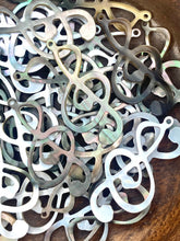 Tahitian Mother Of Pearl Ampersand Bead, “&” Beads , Sku#M450