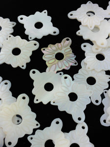 White South Sea Mother Of Pearl Star Sku#M594