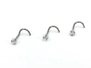 Stainless Steel Nose Rings Sku#3-2-1