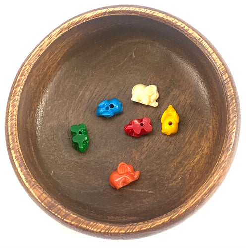 Mother Of Pearl Elephant Beads, Sku#M680